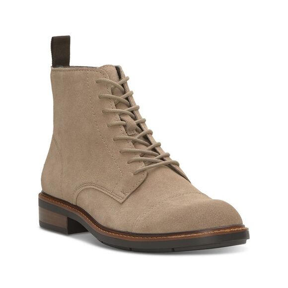 VINCE CAMUTO Mens Beige Front Heel Pull-Tab Ferko Cap